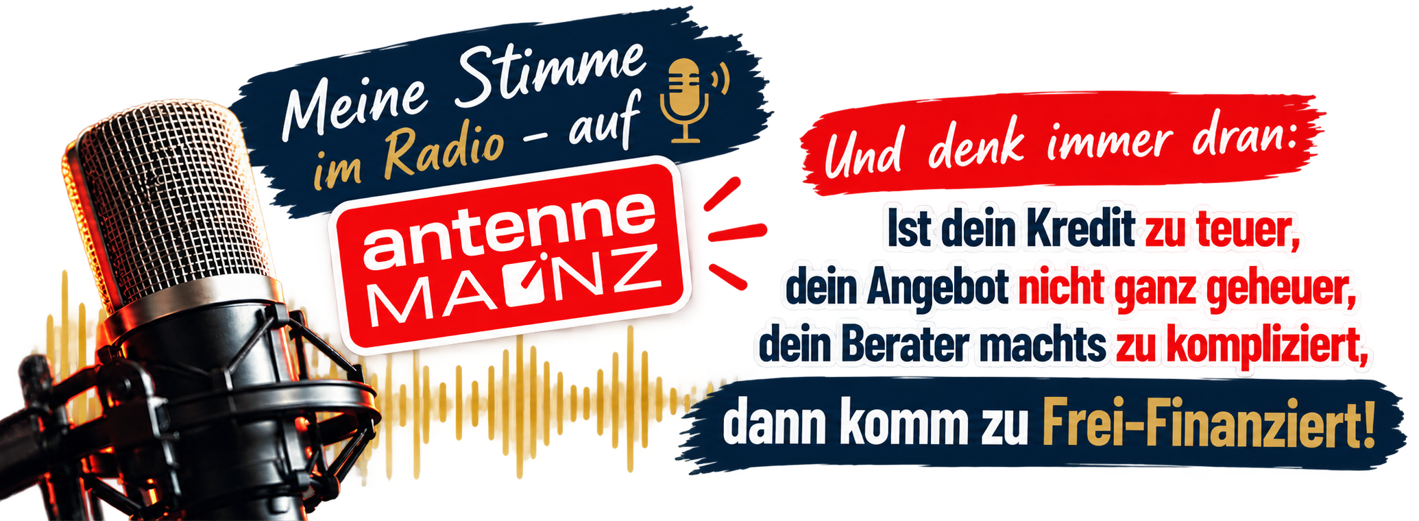 Meine Stimme im Radio � auf Antenne Mainz